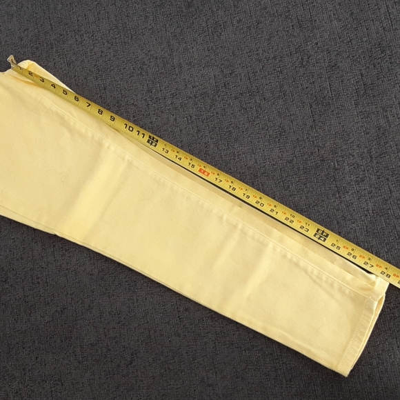 NWT Michael Kors Izzy Skinny Yellow Jeans - Picture 4 of 9